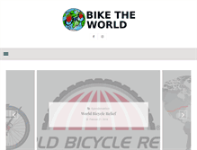 Tablet Screenshot of biketheworld.net